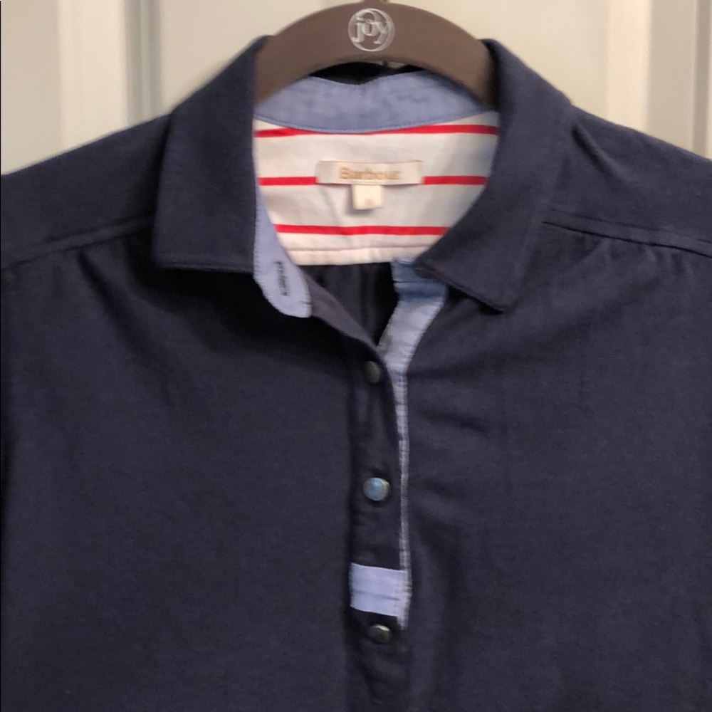 Women’s Barbour navy top size 8